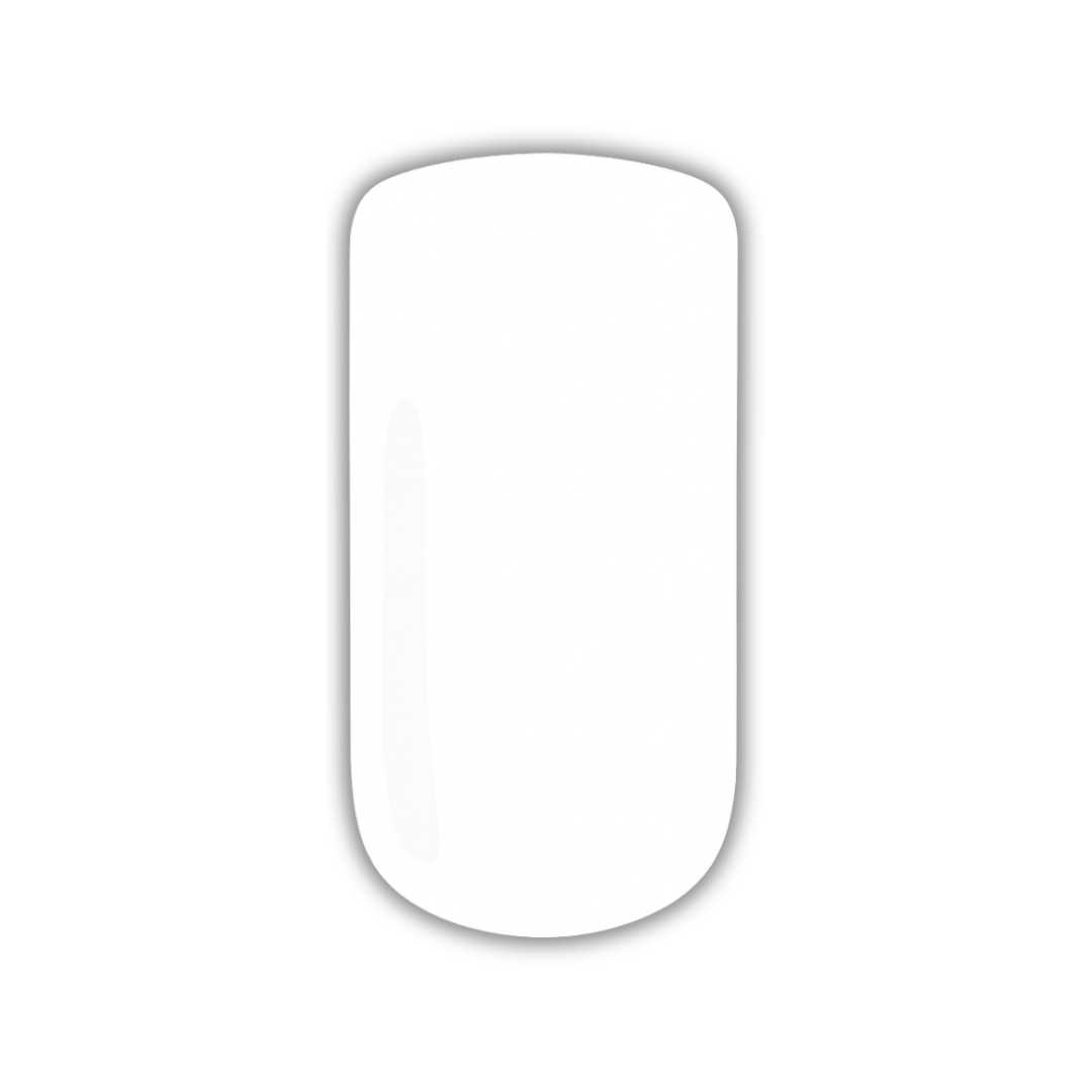 White Gel Nail