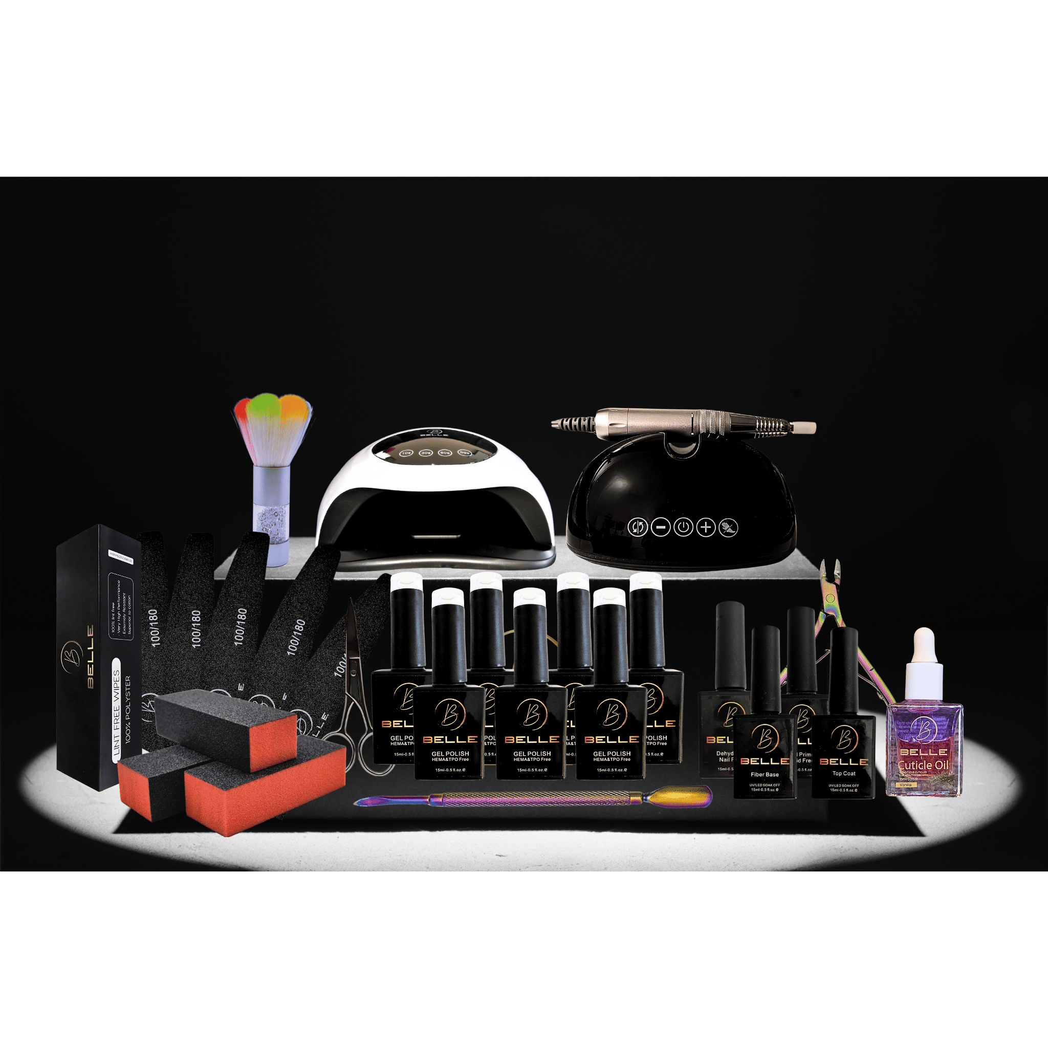 Belle Beauty signature Gel Nail Kit