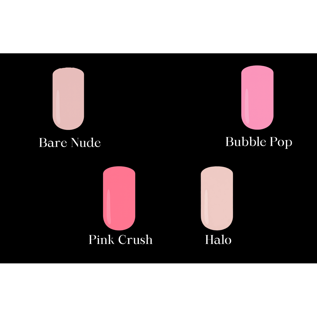 4 BIAB Colours in Nail Tech Starter Kit