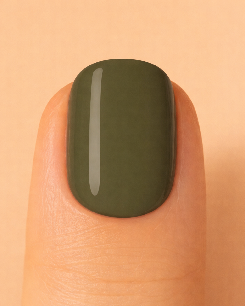 Olive Green colour on beige background 