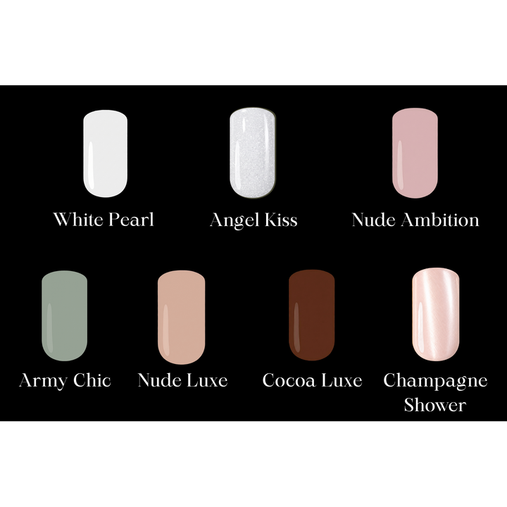 Belle Beauty Professional Gel Nail Kit Colours