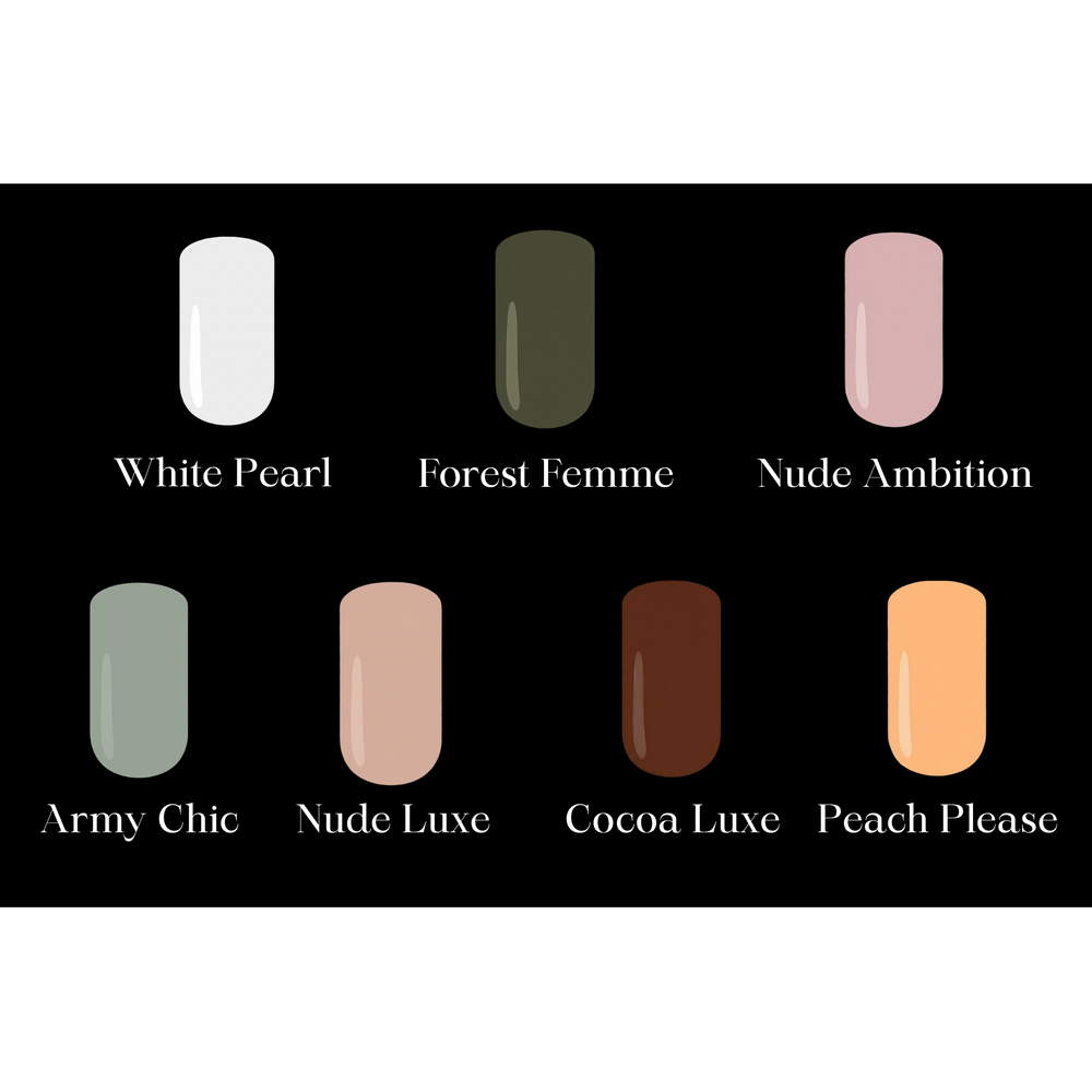 Belle Beauty Advanced Nail Kit Colours